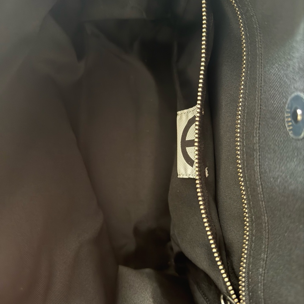 Telfar Black Embossed Logo Tote - Picture 4 of 4